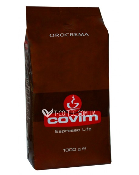 Кава COVIM Orocrema зернова 1 кг (8011952200150)