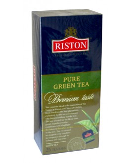 Чай RISTON Pure Green Tea Зелений 25 х 2 г (479215601777)