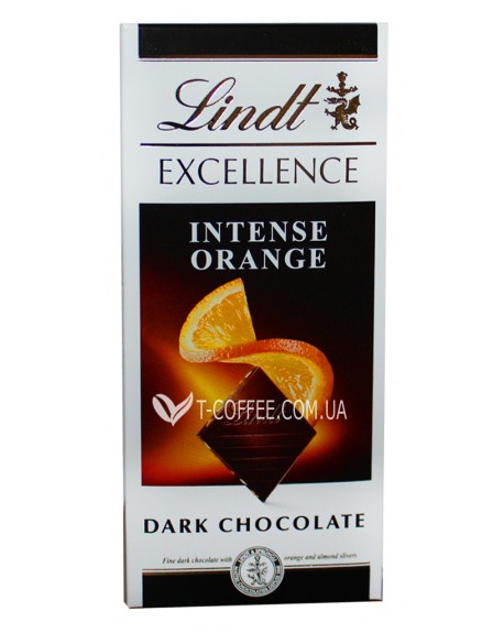 Шоколад LINDT Excellence Dark Chocolate Orange Intense Чорний Апельсин 100 г (3046920028370)
