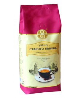 Кава КАВА СТАРОГО ЛЬВОВА Люксова зернова 1 кг (4820000371599)