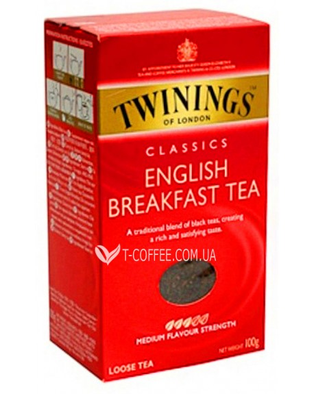 Чай TWININGS English Breakfast Англійський Сніданок 200 г к/п