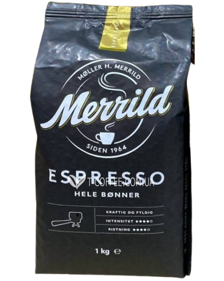 Кава LAVAZZA Merrild Espresso зернова 1 кг (8000070201361)