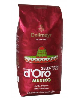 Кава DALLMAYR Crema d'Oro Selektion Des Jahres Mexiko зернова 1 кг (4008167035503)