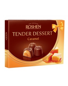 Цукерки ROSHEN Tender Dessert Caramel Карамель 121 г в коробці
