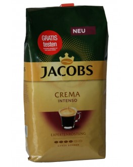 Кава JACOBS Crema Intenso зернова 1 кг (8711000669570)