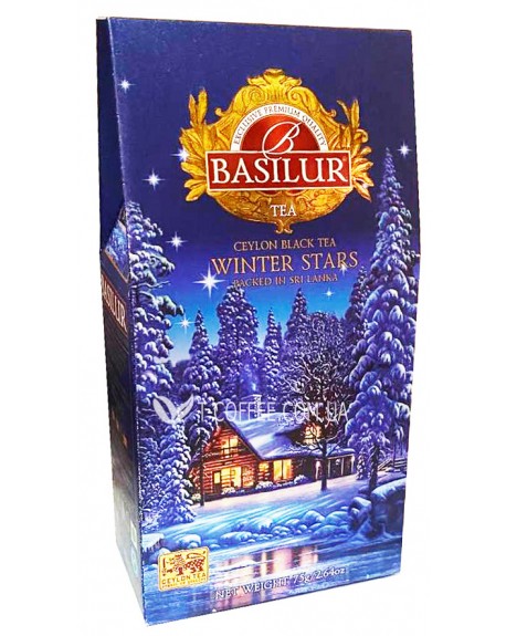 Чай BASILUR Winter Stars Зимові Зірки - Моменти 75 г к/п (4792252944008)