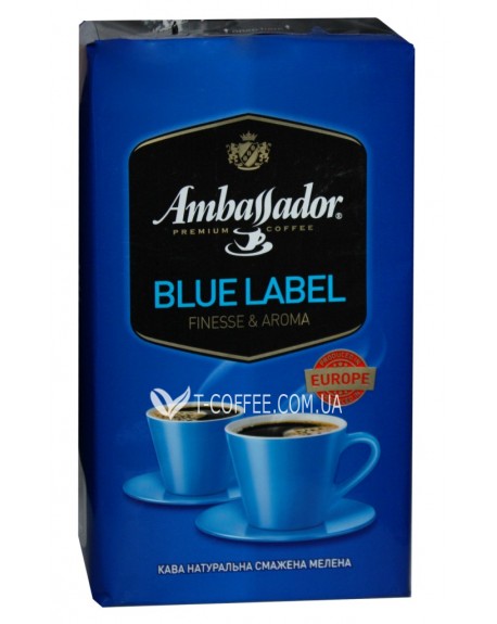 Кава AMBASSADOR Blue Label мелена 450 г (8719325127423)