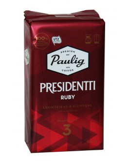 Кава PAULIG Presidentti Ruby мелена 500 г (6411300176724)