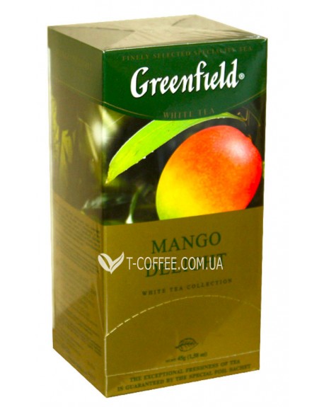 Чай GREENFIELD Mango Delight Манго 25 х 1,8 г (4823096802602)