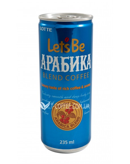 Напій LOTTE Let`s Be Арабіка кавовий 235 мл