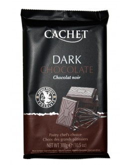 Шоколад CACHET Dark Chocolate Чорний 54% какао 300 г (5412956216438)