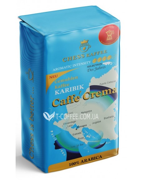 Кофе Chess Kaffee Karibik Caffé Crema молотый 500 г (4007217382789)