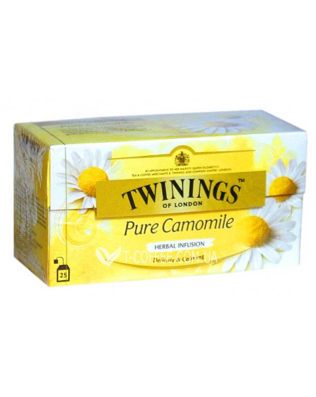 Чай TWININGS Pure Camomile Ромашка 25 х 2 г (070177118518)