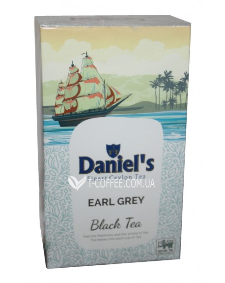 Чай DANIEL'S Earl Grey Black Tea 100 г к/п (4796017690520)