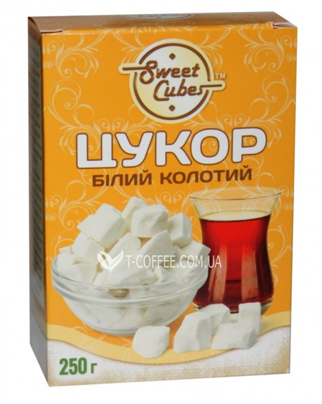 Цукор SWEET CUBES білий колотий кусковий 250 г (4820191970083)