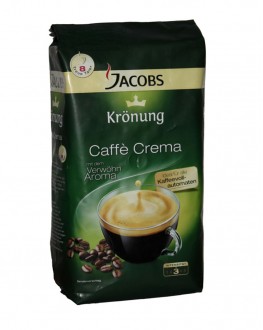 Кава JACOBS Kronung Caffe Crema зернова 1 кг (8711000509470)