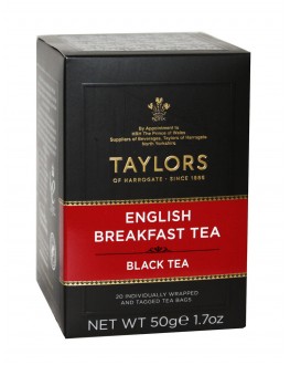 Чай TAYLORS English Breakfast Tea Англійський Сніданок 20 х 2,5 г (615357118867)