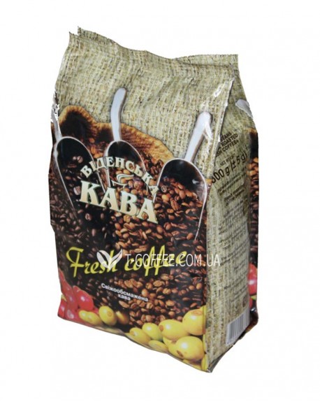 Кава ВІДЕНСЬКА КАВА Fresh Coffee зернова 500 г