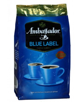 Кава AMBASSADOR Blue Label зернова 1 кг (7612654000034)