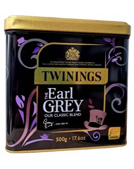 Чай TWININGS Earl Grey Tea Ерл Грей 500 г ж/б (070177123604)