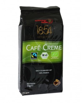 Кава SCHIRMER Cafe Creme Bio зернова 1 кг (4007611158171)