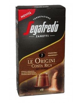 Кава SEGAFREDO Nespresso Le Origini Costa Rica в капсулах 10 х 5,1 г (8003410248293)