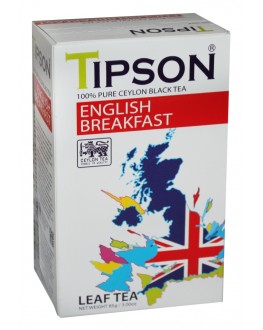 Чай TIPSON English Breakfast Англійський Сніданок 85 г к/п (4792252931725)