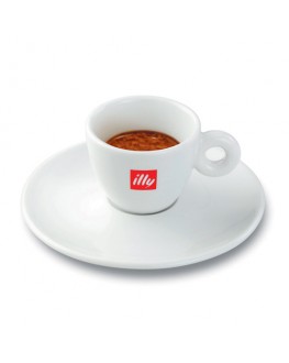 Чашка з блюдцем ILLY для капучино порцелянова 170 мл