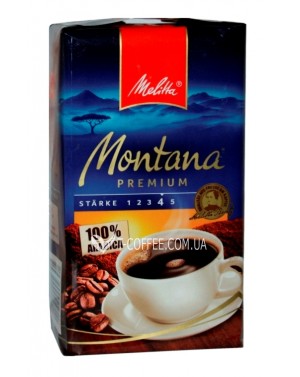Кава MELITTA Montana Premium 100% Arabiсa мелена 500 г зображення