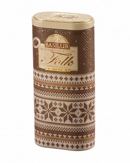 Чай BASILUR Folk Brown Коричневий - В'язана 100 г ж/б (4792252917644)