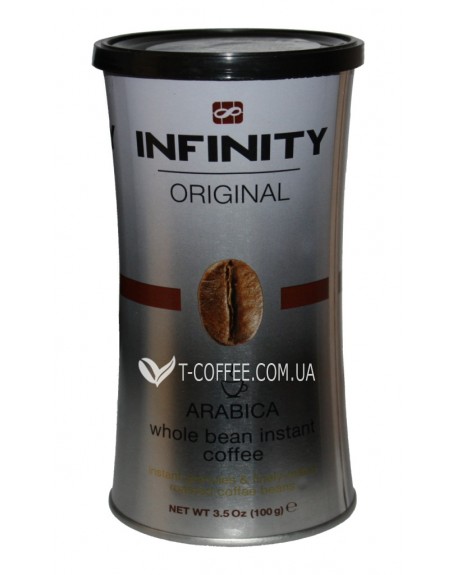 Кава INFINITI Original Arabica цільнозернова розчинна 100 г ж/б (4260283250578)