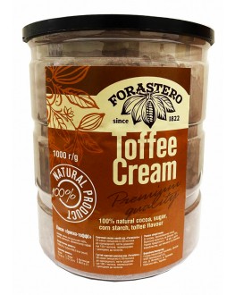 Какао FORASTERO Toffi Cream Іриска Тоффі 1 кг п/б