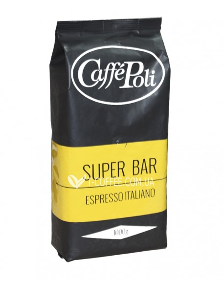 Кава POLI Super Bar зернова 1 кг (8019650000102)