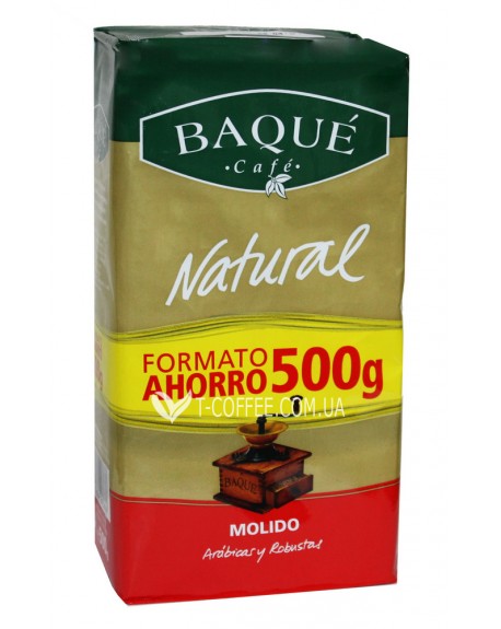 Кофе CAFE BAQUE Natural молотый 500 г (8410684243686)