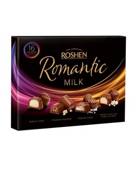 Цукерки ROSHEN Assortment Romantic Milk 119 г в коробці