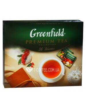 Чай Greenfield Premium Tea Collection 24 види в подарунковій упаковці фото