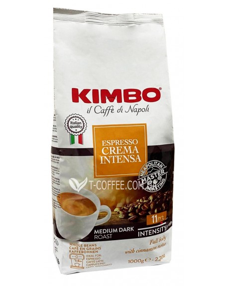 Кава KIMBO Crema Intensa зернова 1 кг (8002200140687)