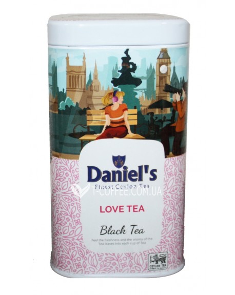 Чай DANIEL'S Love Tea Black Tea 100 г ж/б (4796017690544)